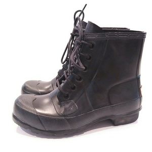 Hunter Original Waterproof Lace-Up Boot size 8